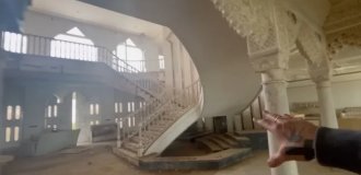 Abandoned and forgotten: a blogger showed the huge palace of the King of Saudi Arabia in Spain (5 photos + 1 video)