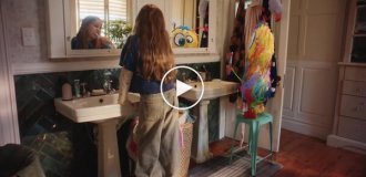 Студия Disney выпустила новогоднюю короткометражку о дружбе девочки и ее рисунка