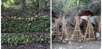 Strange burial customs and traditions of the village of Trunyan (8 photos)