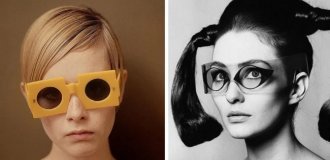 20 unusual sunglasses from the past (19 photos)