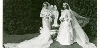 Длина имеет значение: уникальные снимки невест 30-х годов (29 фото)