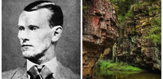 Devil's Gulch and the legendary jump of Jesse James (13 photos + 1 video)