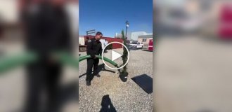 Sonic fire extinguisher: new technology allows extinguishing fire without water