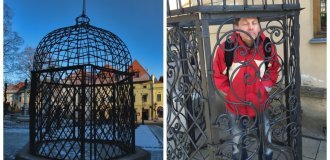 A cage with history in Levoce (8 photos)