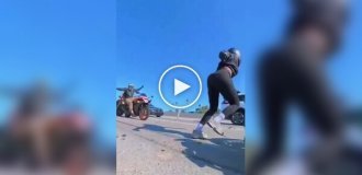 Все решили поучаствовать в ДТП