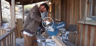 Man buys and moves into an abandoned desert town