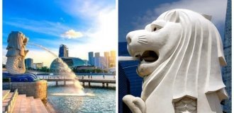 Мерлайон — символ Сингапура, ставший разочарованием и предметом гордости (14 фото + 2 видео)