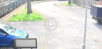 Водитель выгрузил весь мусор на дорогу и скрылся