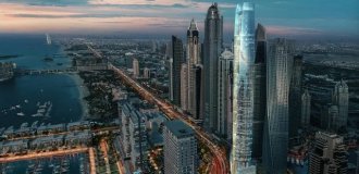 The world's tallest tower hotel, Ciel Vignette Collection, to open in Dubai (9 photos)