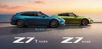 Новый электрокар от Huawei (10 фото)