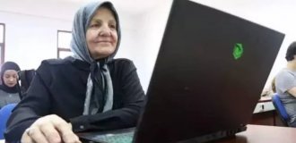 It's never too late: 71-year-old grandmother from Turkey studied to be a graphic designer (4 photos)