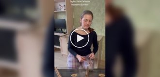 Знаменитую «Hotel California» сыграли на цимбалах