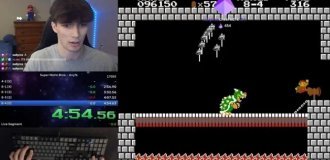 Gamer Completes Super Mario Bros in Record Time (2 photos + 1 video)