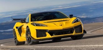 The new Corvette ZR1 received an engine with a capacity of 1064 hp (14 photos)
