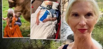 Корова напала на мать невесты посреди церемонии (3 фото)