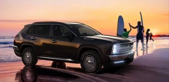 Toyota RAV4 перевипустять у стилі старих позашляховиків Chevrolet (11 фото)