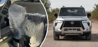 Lexus уже не тот. Внедорожники Lexus GX начали плавиться на солнце (5 фото)