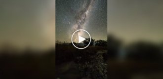 Магия ночи: Невероятный таймлапс звездного неба