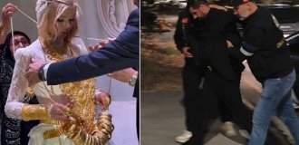 Золотая свадьба обернулась проверкой (2 фото + 2 видео)