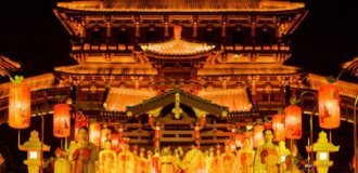 Масштабный Праздник фонарей в Китае (4 фото)