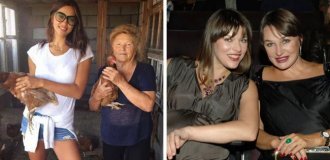 Яблоко от яблони: 18 известных красавиц и их мамы (23 фото)