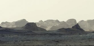 Рассвет на Марсе глазами Curiosity (3 фото)