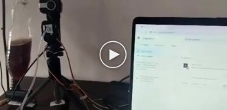 This device helps not to be distracted by shooting a stream of coffee at the owner