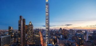 На Манхэттене поднимают 54-этажный жилой небоскрёб 262 Fifth Avenue (7 фото)