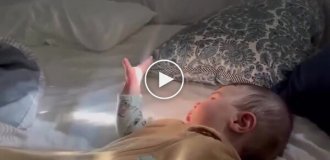 Малыш и солнечный луч