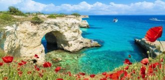 Ничто не вечно: в Италии обрушилась "Арка влюбленных" (3 фото + 1 видео)