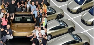Ілон Маск розпочав випуск Tesla Cybercab без керма та педалей (6 фото + 1 відео)