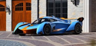 McLaren, створений для комп'ютерної гри, продали на аукціоні (8 фото)
