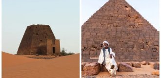 Забытые пирамиды Нубии: наследие Чёрных фараонов, превзошедшее Египет (18 фото + 2 видео)
