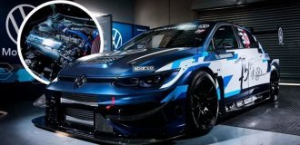 В ЮАР создали 1000-сильный Golf с мотором Audi (10 фото)