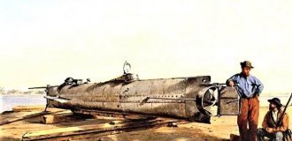 З бойового завдання не повернулася: таємницю загибелі першого бойового підводного човна розкрили через 150 років (5 фото)