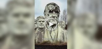 «Цвинтар» гігантських скульптур американських президентів