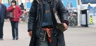Cheng Guorong: China's most stylish homeless man (8 photos)