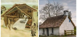 House of one night - an original ancient tradition and its results (9 photos)