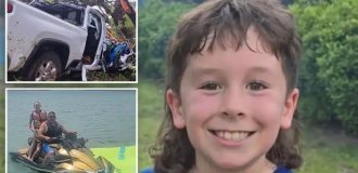 “Please don’t die”: a boy saved his parents injured by a tornado (6 photos)