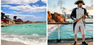 Bay of Fires: The Flaming Rocks That Deceived the Captain (26 photos + 1 video)