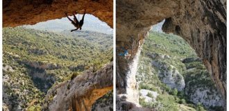 Арка Роделлара: гора с дырой, через которую бросают вызов небу и судьбе (8 фото + 1 видео)