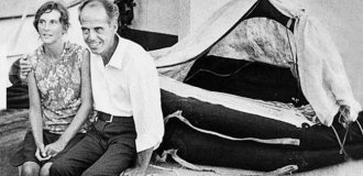 Морис  и Маралин Бейли: британская пара, выживавшая 118 дней  на надувном плоту в Тихом океане в 1973 году (14 фото)