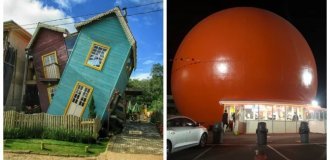 18 зданий-бунтарей, бросающих вызов архитектурным канонам (19 фото)