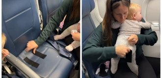 Parental tricks: how to secure a child without a car seat (5 photos + 2 videos)