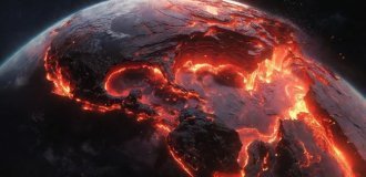 Почему ядро Земли не расплавило планету? (2 фото)