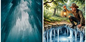 Ледяная шахта, замерзающая только летом: аномалия или мистика? (11 фото)