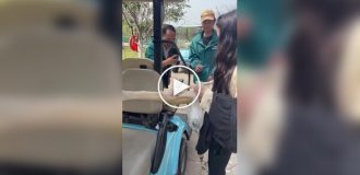 В зоопарке пеликан попытался проглотить руку женщины