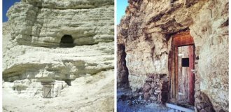 Дублинское ущелье: подземный город золотоискателей в скалах Долины Смерти (31 фото + 2 видео)