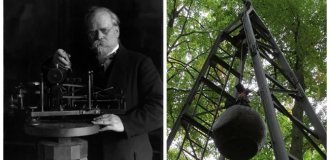 История  о том, как четырёхтонный стальной шар породил  землетрясение в лесу и открыл тайны Земли (12 фото + 2 видео)