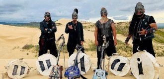 Монгольський гурт перетворив горловий спів на рок-музику (3 фото + 1 відео)